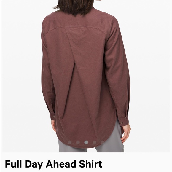 Lululemon Full Day Ahead flannel - Picture 2 of 6